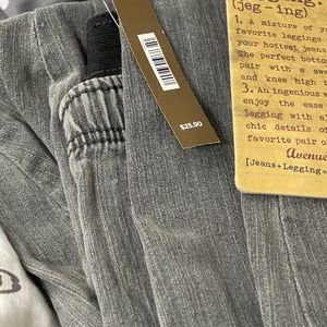 Avenue Plus Size Jeggings (Jeans/Leggings) Size 26 Grey Color NWT